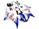 2005 White Blue Dunlop Fiat Motul Yamaha YZF 600 R6 Motorcycle Fairings Canada