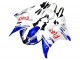 2005 White Blue Dunlop Fiat Motul Yamaha YZF 600 R6 Motorcycle Fairings Canada