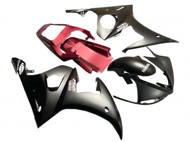 2005 Matte Black Red Yamaha YZF 600 R6 Motorcycle Fairing Canada