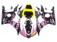 2005 Black Pink Yellow Repsol 46 Yamaha YZF 600 R6 Motorcycle Fairings Canada
