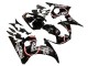 2005 Glossy Black White Lucky Strike Motul Yamaha YZF 600 R6 Motorcycle Fairings Canada