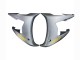2005 Grey Matte Black Gold Yamaha YZF 600 R6 Motorcycle Fairings Canada