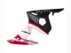 2005 Red White Matte Black Yamaha YZF 600 R6 Motorcycle Fairings Canada