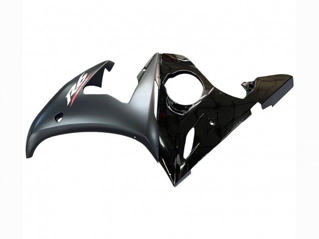2005 Glossy Black Matte Black Gold Yamaha YZF 600 R6 Motorcycle Fairings Canada