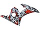 2005 Black Red Grey Camouflage Yamaha YZF 600 R6 Motorcycle Fairings Canada