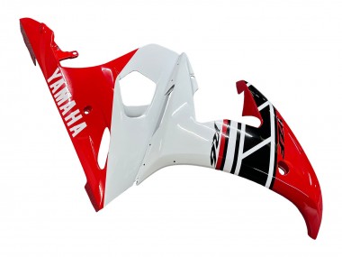 2005 White Red Glossy Black Yamaha YZF 600 R6 Motorcycle Fairings Canada
