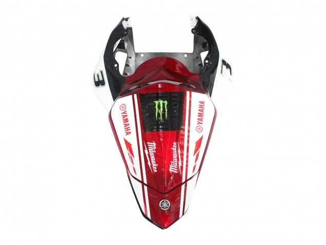2006-2007 White Red Black Green Monster Milwaukee Yamaha YZF 600 R6 Motorcycle Fairings Canada