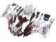 2006-2007 White Maroon Red Fiat Acer Yamalube Yamaha YZF 600 R6 Motorcycle Fairings Canada