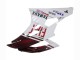 2006-2007 White Maroon Red Fiat Acer Yamalube Yamaha YZF 600 R6 Motorcycle Fairings Canada