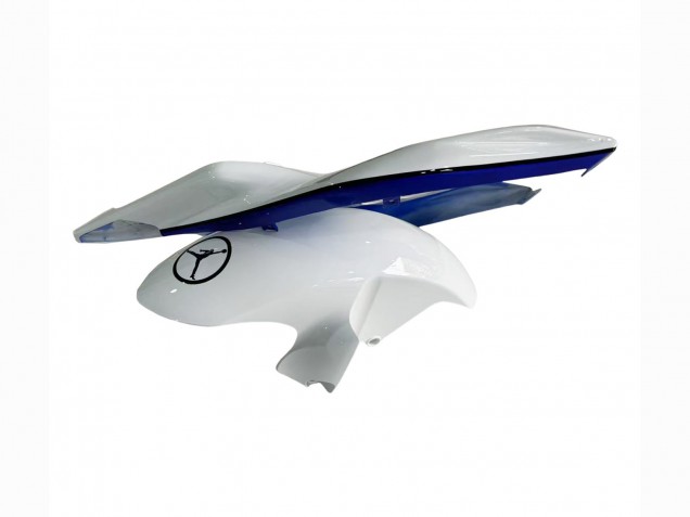 2006-2007 White Blue Jordan Yamaha YZF 600 R6 Motorcycle Fairings Canada