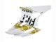 2006-2007 White Gold Black Fiat Yamaha YZF 600 R6 Motorcycle Fairings Canada