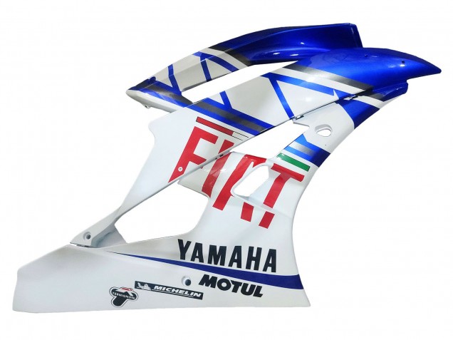 2006-2007 White Blue Red Fiat Motul Michelin Yamaha YZF 600 R6 Motorcycle Fairings Canada