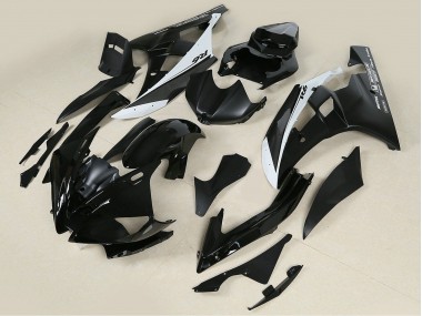 2006-2007 Glossy Black Matte Black White Motul Michelin Yamaha YZF 600 R6 Motorcycle Fairings Canada