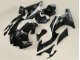 2006-2007 Glossy Black Matte Black White Motul Michelin Yamaha YZF 600 R6 Motorcycle Fairings Canada