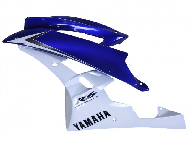 2006-2007 White Blue Black Yamaha YZF 600 R6 Motorcycle Fairings Canada