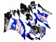 2006-2007 White Blue Black Fimer Volvo Yamalube Sterilgarda Yamaha YZF 600 R6 Motorcycle Fairings Canada
