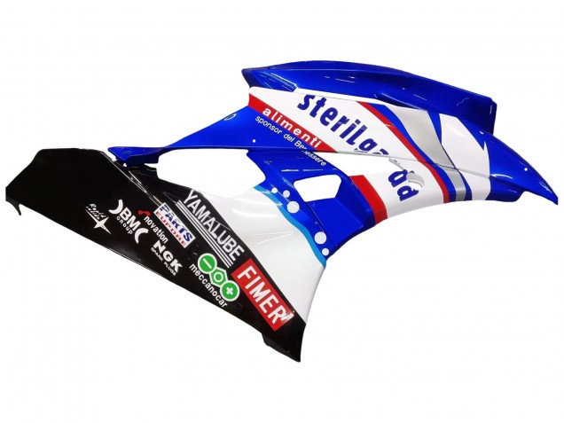 2006-2007 White Blue Black Fimer Volvo Yamalube Sterilgarda Yamaha YZF 600 R6 Motorcycle Fairings Canada