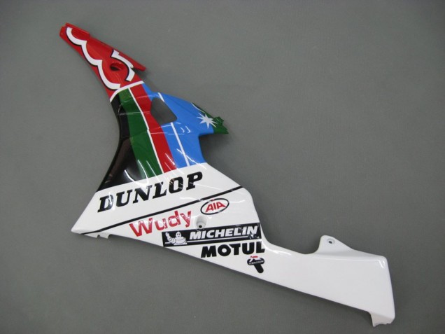 2006-2007 Blue Green White Red Dunlop Michelin Motul Yamaha YZF 600 R6 Motorcycle Fairings Canada