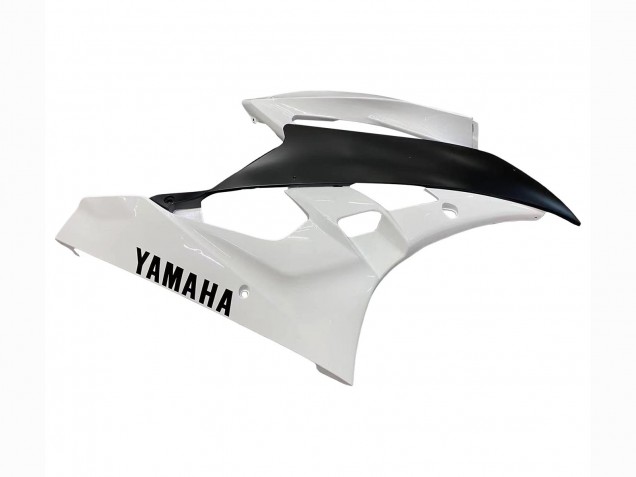 2006-2007 White Matte Black Yamaha YZF 600 R6 Motorcycle Fairings Canada