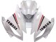 2006-2007 White Red Black Motul Yamaha YZF 600 R6 Motorcycle Fairings Canada