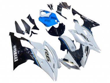 2008-2016 White Blue Glossy Black Yamaha YZF 600 R6 Motorcycle Fairing Canada
