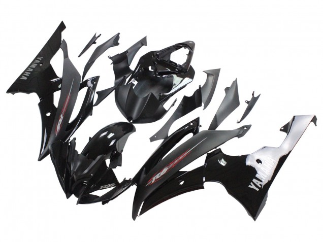 2008-2016 Glossy Black Matte Black Yamaha YZF 600 R6 Motorcycle Fairings Canada