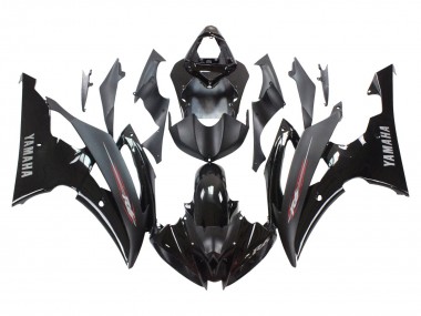 2008-2016 Glossy Black Matte Black Yamaha YZF 600 R6 Motorcycle Fairings Canada