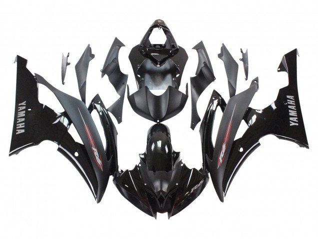 2008-2016 Glossy Black Matte Black Yamaha YZF 600 R6 Motorcycle Fairings Canada