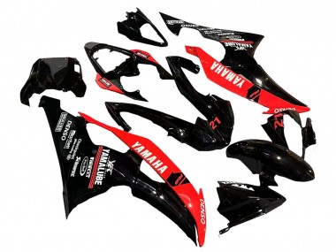 2008-2016 Red Glossy Black DENSO Yamalube 21 Yamaha YZF 600 R6 Motorcycle Fairings Canada