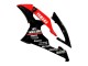 2008-2016 Red Glossy Black DENSO Yamalube 21 Yamaha YZF 600 R6 Motorcycle Fairings Canada