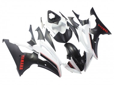 2008-2016 White Matte Black Red Decals Yamaha YZF 600 R6 Motorcycle Fairings Canada