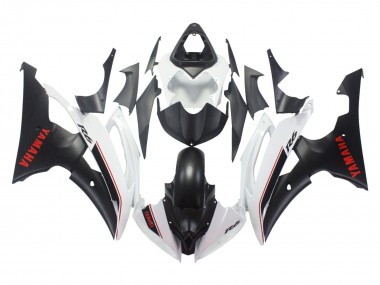 2008-2016 White Matte Black Red Decals Yamaha YZF 600 R6 Motorcycle Fairings Canada