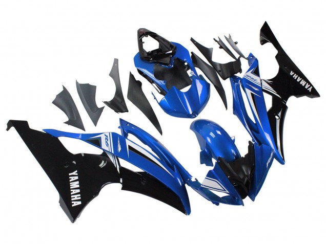 2008-2016 White Blue Glossy Black Yamaha YZF 600 R6 Motorcycle Fairings Canada