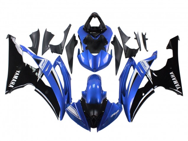 2008-2016 White Blue Glossy Black Yamaha YZF 600 R6 Motorcycle Fairings Canada
