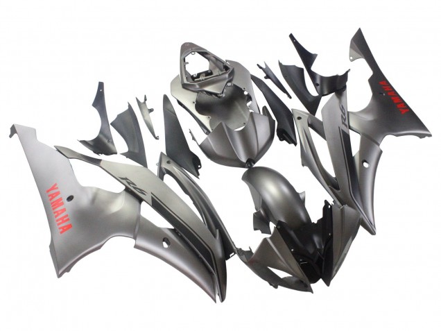 2008-2016 Matte Grey Red Decals Yamaha YZF 600 R6 Motorcycle Fairings Canada