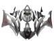 2008-2016 Matte Grey Red Decals Yamaha YZF 600 R6 Motorcycle Fairings Canada