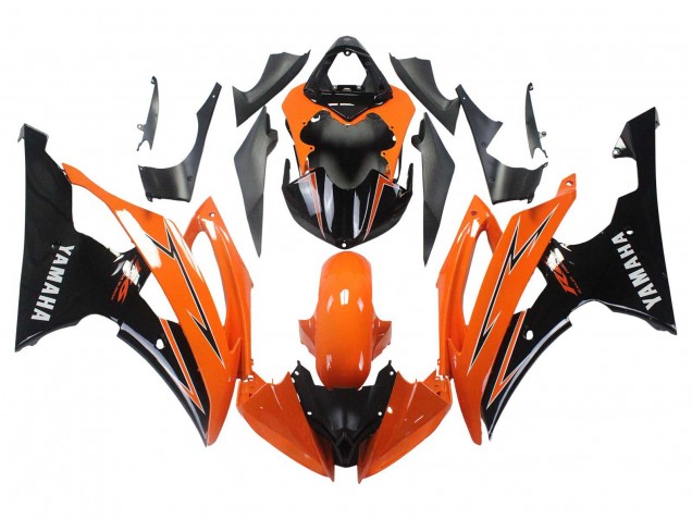 2008-2016 Orange Black Yamaha YZF 600 R6 Motorcycle Fairings Canada