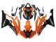 2008-2016 Orange Black Yamaha YZF 600 R6 Motorcycle Fairings Canada