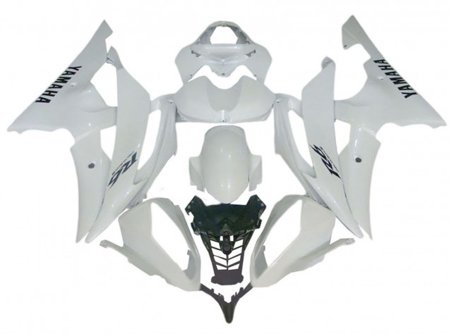 2008-2016 Glossy White Yamaha YZF 600 R6 Motorcycle Fairings Canada