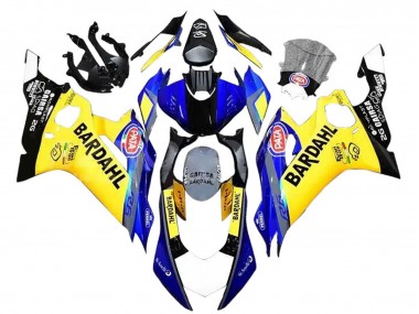 2008-2016 Yellow Blue Black Bardahl Yamaha YZF 600 R6 Motorcycle Fairings Canada