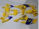 2008-2016 Yellow Blue Camel Motul Michelin Yamaha YZF 600 R6 Motorcycle Fairings Canada
