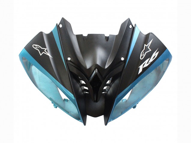 2008-2016 Light Blue Matte Black Petronas ENEOS Yamaha YZF 600 R6 Motorcycle Fairings Canada