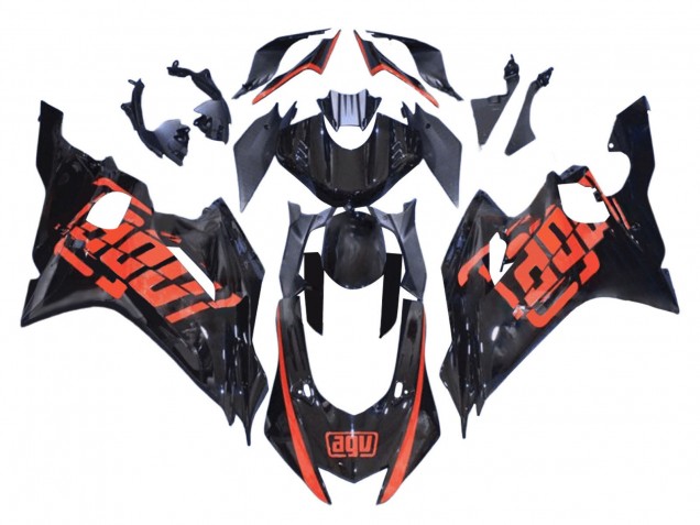 2008-2016 Red Glossy Black Yamaha YZF 600 R6 Motorcycle Fairings Canada