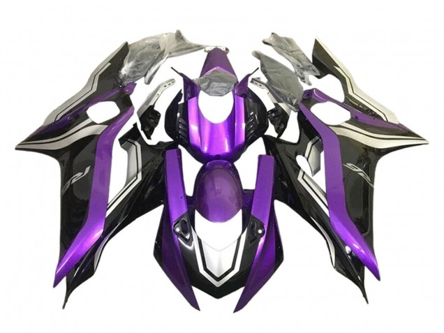 2017-2023 Silver Purple Glossy Black Yamaha YZF 600 R6 Motorcycle Fairings Canada
