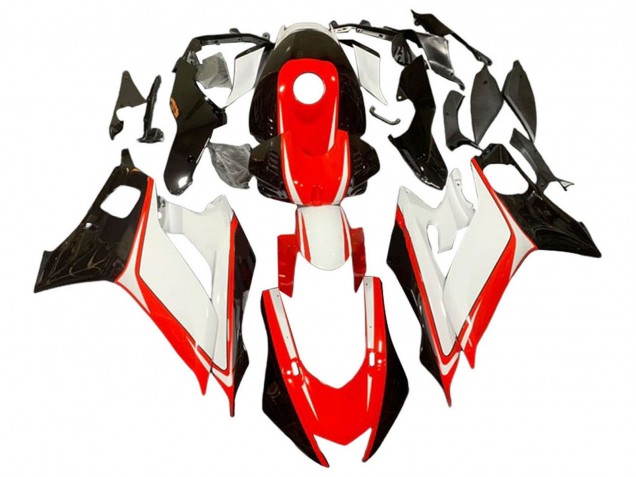 2017-2023 White Red Glossy Black Yamaha YZF 600 R6 Motorcycle Fairings Canada