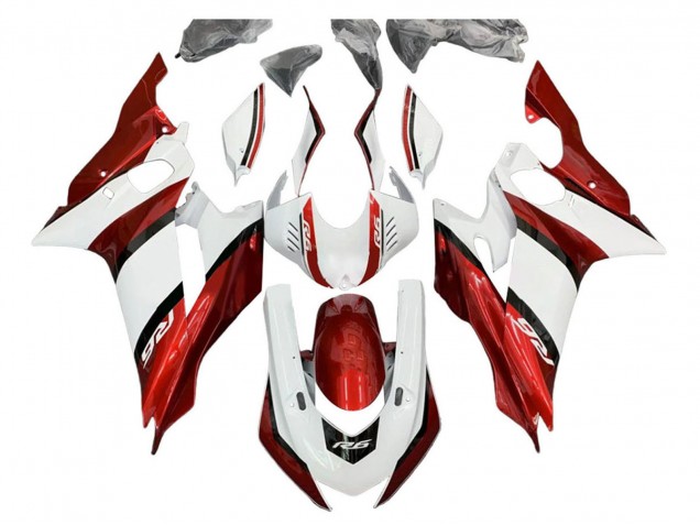 2017-2023 White Red Black Yamaha YZF 600 R6 Motorcycle Fairing Kits Canada
