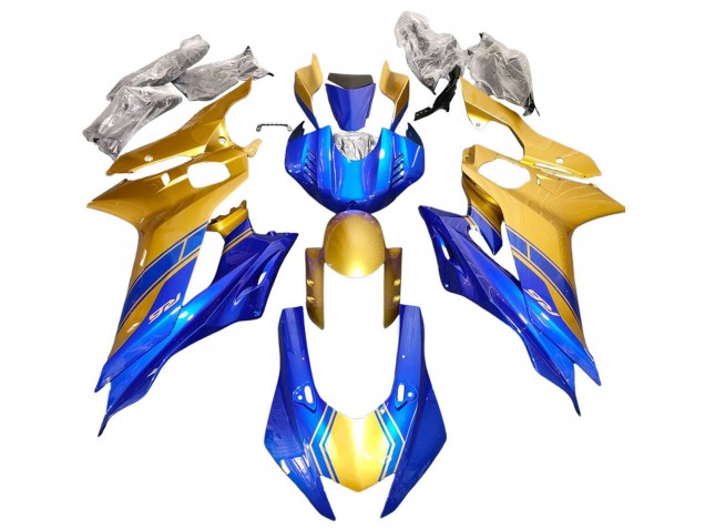 2017-2023 Gold Blue Yamaha YZF 600 R6 Motorcycle Fairings Canada