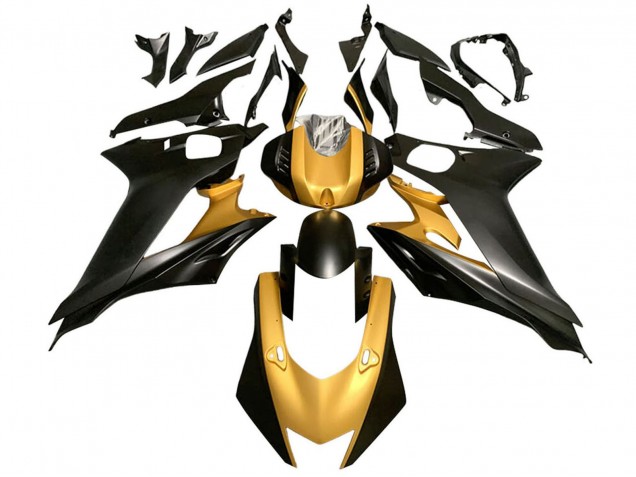 2017-2023 Gold Matte Black Yamaha YZF 600 R6 Motorcycle Fairings Canada