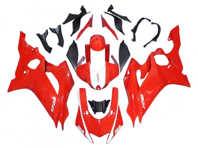2017-2023 Red White Yamaha YZF 600 R6 Motorcycle Fairings Canada