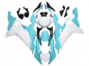2017-2023 White Light Blue Yamaha YZF 600 R6 Motorcycle Fairings Canada